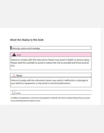 toyota ist 2011-2012 owners manual in english